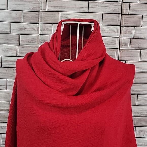 Apt 9 apple red rayon scarf or wrap One Size - Picture 2 of 10